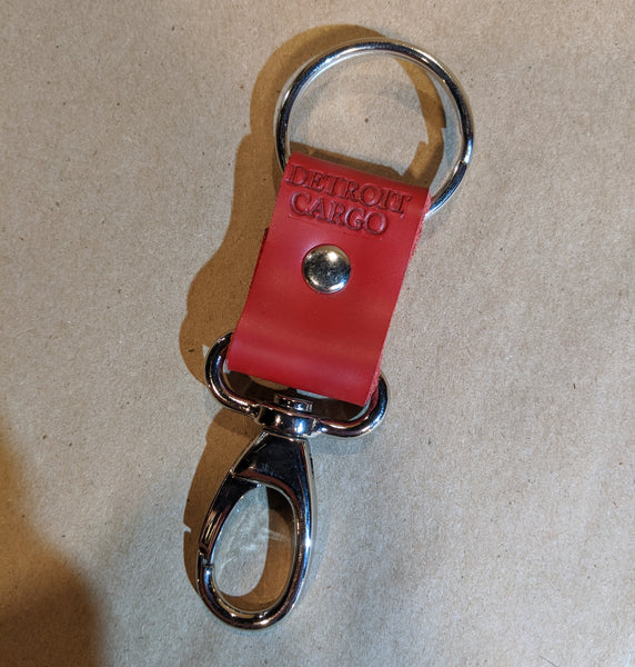 Detroit Cargo Key Ring Clip Pink